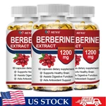 3 Packs Berberine 1200MG High Absorption For Blood Sugar Immune Months Supply New. Price: $23.89.