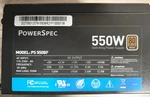 Powerspec Ps 550BF 550W Atx Non-modular Supply With An 80+ Bronze New. Price: $45.00.