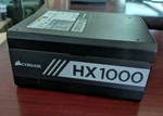 Corsair HX1000 Platinum W 80+ Certified Fully Modular Psu - Used. Price: $90.00.