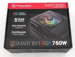 Thermaltake Smart BX1 Rgb 750W Power Supply New. Price: $39.95.