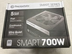 Thermaltake Smart 700W Atx Power Supply 80 Plus Ultra Quiet Flat Black Cables Open. Price: $32.00.