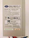Sparkle Power FSP200-61GT 200W Atx Switching Supply Not Tested Used. Price: $39.98.