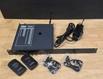 Listen Technologies LT800-216 Stationary Rf Transmitter, 216MHZ W/ Belt Packs X2 Used. Price: $200.00.
