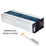 Wzrelb 3000W 48VDC To 120VAC Pure Sine Wave Power Inverter Rv Car Remote Solar. Price: $199.99.