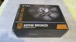 Evga 600BQ 80 Plus Bronze 600W Modular Design Ultra-quiet 120MM Fdb Fan Used. Price: $61.89.