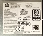 L70042-011 Hp M01-F3214 Model: PA-1181-6HK 180W 80+ Gold Desktop Power Supply Used. Price: $39.98.