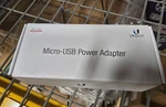 MUSB-1A-B: 5-PACK Of New/open Box Ubiquiti Miscro-usb Power Supplies Used. Price: $27.95.
