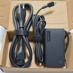 Genuine 65W Usb Type Adapter Charger Lenovo ADLX65YSCC3A New Slim Round. Price: $15.00.