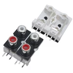 Xiaoyztan 10 Pcs Pcb Panel Mount Rca Female Jack Connector Module New. Price: $17.09.