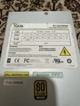 Xeal TC-2U70PD8 700W 80PLUS Bronze High Efficiency Switching Power Supply Used. Price: $85.00.