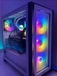 Corsair Mid Tower Gaming Pc, White Case, Evga 3060TI, Intel Core I7-9700K Used. Price: $1265.00.