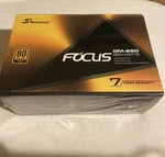 Sea Sonic Focus GM-850 80 Plus Gold Power Supply *brand New*. Price: $95.00.