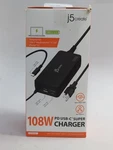 J5 Create 108W Pd Usb-c Super Charger Black JUP34108 Used. Price: $24.98.