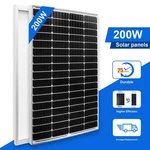 Pfctart 200W High Efficiency Module Mono Solar Panel 12V Pv Power Home Rv Marine New. Price: $157.06.