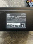 Cooler Master 500W Power Supply RS-500-PCAR-D3 Atx Tested Working Psu Used. Price: $31.45.