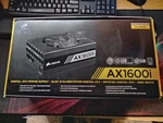 Corsair AX1600I 80+ Titanium Atx Fully Modular Power Supply - Black 1600W Used. Price: $500.00.