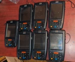 (6) Janam Adaptus Handheld Windows Computers/barcode Scanners Read Descriptions Used. Price: $450.00.