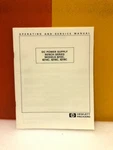 Hp 5950-1928 Dc Power Supply Bench Series 6212C 6214C 6216C 6218C Service Manual Used. Price: $49.99.