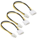 Lilila-ree 3-PACK LP4 Molex Male To Atx Pin Auxiliary Power Adapter Ca... New. Price: $12.76.