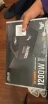 New Asus Tuf Gaming 1200 Watt 80 Plus Gold Atx Fully Modular Power Supply. Price: $200.00.