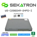 Cisco WS-C2960XR-24PD-I 24X Gigabit Poe+ 2X 10G Uplinks Lite Fastship Good. Price: $179.99.