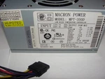 Macron Power 350W Switching Desktop Supply- MPT-350D Used. Price: $61.74.