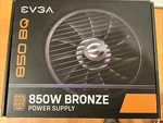 Evga 80+ Bronze 850W Semi Modular Power Supply - 110BQ0850V1 Used. Price: $53.00.