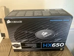 Corsair HX650 80 Plus Gold Watt Modular Power Supply Open. Price: $49.99.
