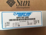 New, Power One MPU150-3300 150W Supply 3.3V/5V/12V W:30D Open. Price: $350.00.