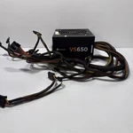 Corsair VS650 Power Supply - For Parts, Cosmetic Wear Untested. Price: $45.92.