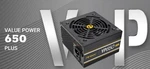 Antec Vpp 650W 80 Plus 85% Efficiency Ac 120V - 240V, Continuous Power, 120MM Brand. Price: $86.26.