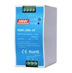 New Meanwell NDR-240-24 Switching Power Supply. Price: $181.00.