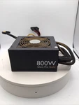 Cooler Master Silent Pro 800W RS-800-80GA-D3 Semi-modular Power Supply Untested For. Price: $29.99.