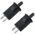 Chenjin Refrigerator Door Light Switch 2PCS 10MM 250V 3A Normally Black New. Price: $12.82.