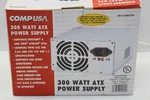 Comp Usa 300 Watt Atx Power Supply Sku #283769 New!. Price: $38.99.