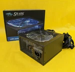 New Shark 600W Blue Led Silent Fan Intel I5/I7/I9 Gaming Pc Atx 12V Power Supply. Price: $55.00.