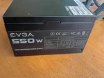 Evga 550W 43A Power Supply With Fan 100-N1-0550 Used. Price: $33.00.