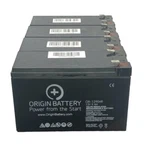 Apc SMX1500RM2U Battery Replacement Kit 4 Pack 12V 9AH High-rate Discharge New. Price: $108.95.
