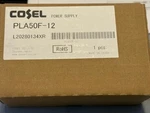 Cosel U.s.a. Inc. PLA50F-12 Power SUPPLY,AC-DC,12V,4.3A,115-264V In,enclosed,din New. Price: $28.00.