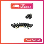 Longdex 10PCS Laptop Dc Power Adapter Kits Universal 5.5 Mm 2.1 New. Price: $11.46.