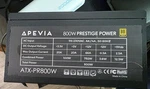 Apevia Prestige ATX-PR800W 80+ Gold Psu Power Supply Unit Used. Price: $35.00.