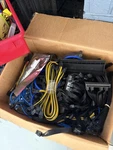 Apevia Power Supply Sleeved Cables Pcie Risers Fans Gpu Mining Breakout Lot Used. Price: $69.99.