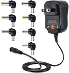 12W 3-12V Universal Ac Adapter Power Supply For Indoor Small Electronics New. Price: $21.38.