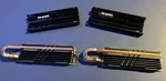 (lot Of 4) Two Be Quiet MC1 And Graugear Ssd Heat Sinks Used. Price: $30.00.