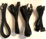 Lot Of 4 Corsair Rme Series RM750E Sata Cpu Pci-e Replacement Wires/cables Used. Price: $34.99.