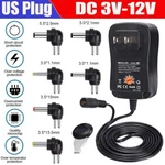 Universal Ac To Dc 3V 12V Adjustable Power Adapter Supply Charger Electronics New. Price: $8.99.