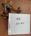 Orion HP400D Atx Power Supply 400W, Pin Peripheral, 20+4, Floppy, 1 Fan, Gray Used. Price: $18.00.