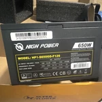 High Power 650W Atx Supply HP1-S650GD-F12S, 20+4 Pin, 4+4 Cpu, Sata Used. Price: $35.80.