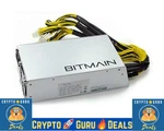 Used APW3 Psu 1600W Power Supply For Bitmain Antminer S9 S7 110V 220 From Usa. Price: $105.00.
