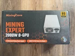 Mining Cave, Expert 2000W 8-GPU Professional Power Supply Used. Price: $130.00.